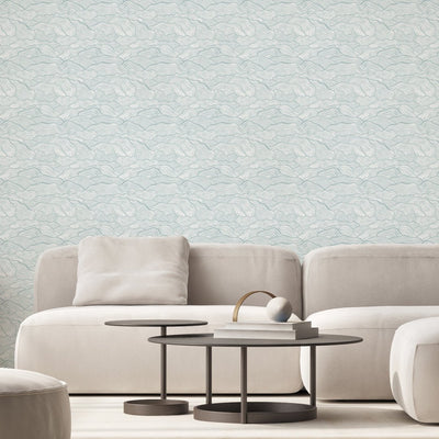 Turquoise Wave Wallpaper A097