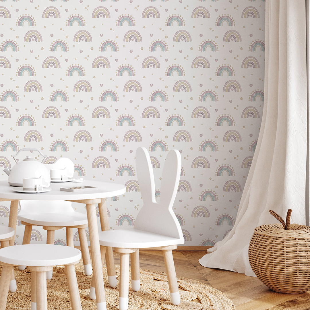 Tiny Rainbows Wallpaper A046