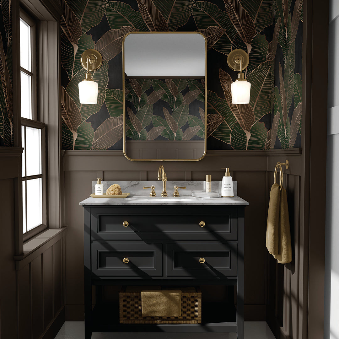 Dark Green Banana Leaves Wallpaper CC364