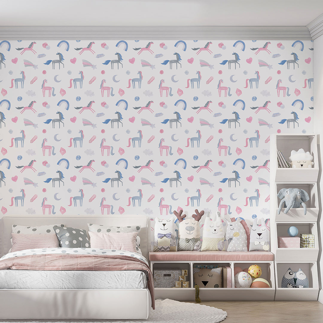 Hand-drawn Unicorn Wallpaper A056