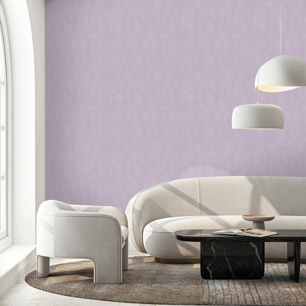 Purple Plaster Look Wallpaper S152