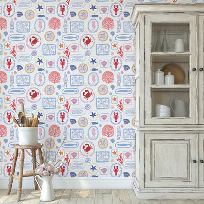 Coastal Kitchen Tile Wallpaper CC360