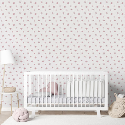 Pink Tiny Flowers Wallpaper A047