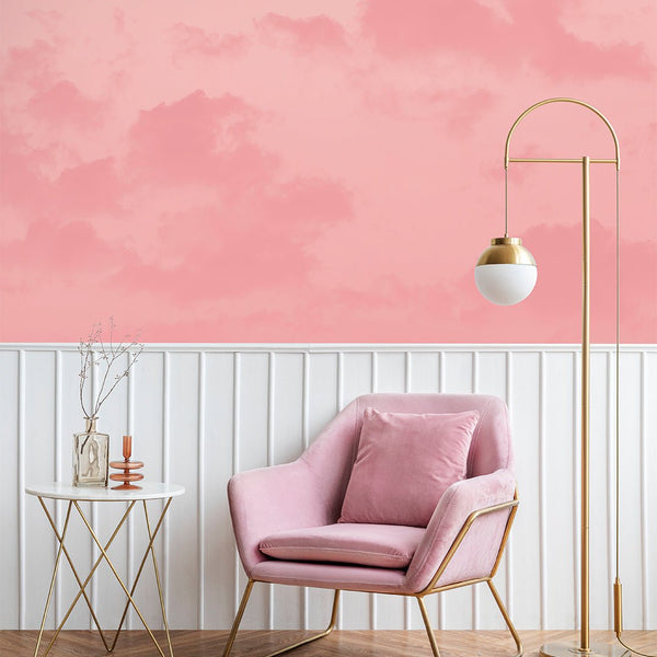 Sunset Sky & Clouds Wall Mural CCM149 - CostaCover - Peel and stick Removable Wallpaper - adhesive wallpaper - Aesthetics - Aesthetics wallpaper