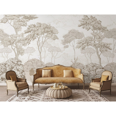 James Vintage Forest Wall Mural AM085