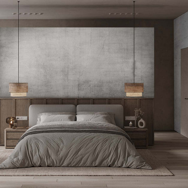 Gray Concrete Texture Wall Mural AM106 - CostaCover - Peel and stick Removable Wallpaper - about walls - Abstract - abstract floral