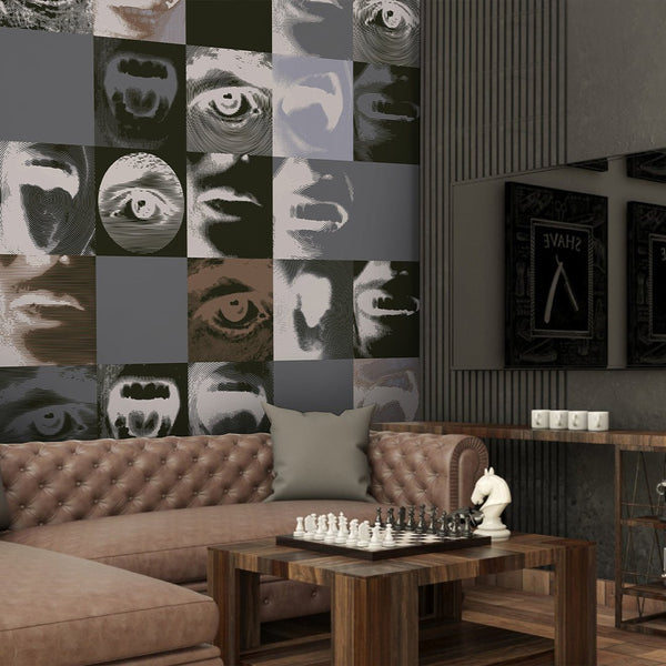 Photo Effect Pattern Wall Mural CCM172 - CostaCover - Peel and stick Removable Wallpaper - 3d wall murals - 3d wall painting - Abstract