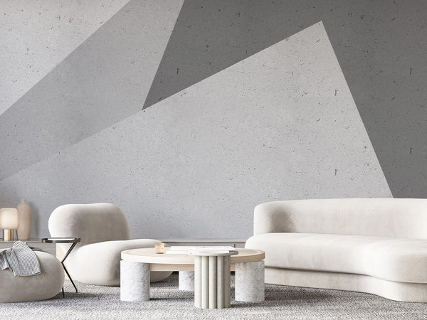 Granite Texture Shapes Wall Mural AM050 - CostaCover - Peel and stick Removable Wallpaper - about walls - Abstract - abstract lines