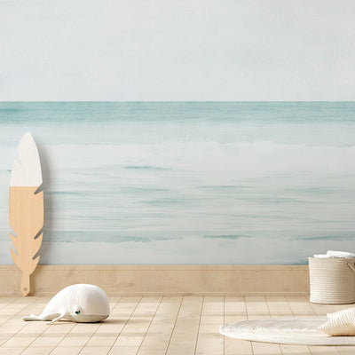 Pastel Ocean View Wall Mural AM167
