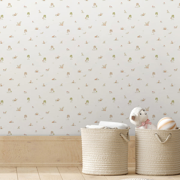 Fox Nursery Wallpaper A132