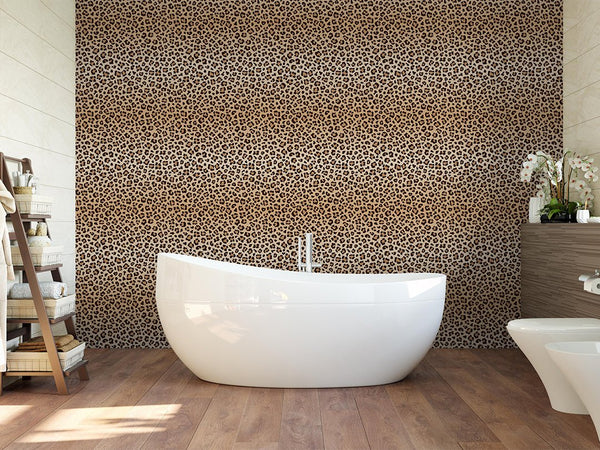 Leopard Spots Animal Wallpaper CC151 - CostaCover-Peel and stick Removable Wallpaper-adhesive wallpaper-animal print-Animal print wallpaper
