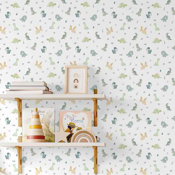 Dinosaur Nursery Wallpaper L142