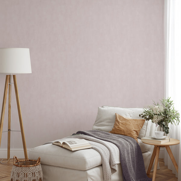 Pink Plaster Look Wallpaper S154