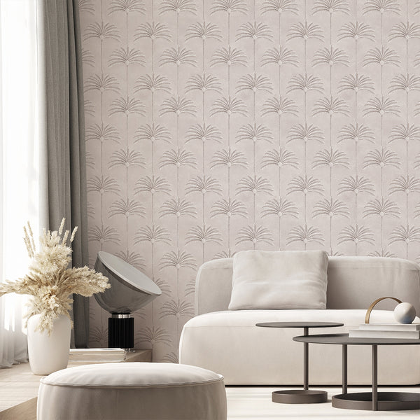 Neutral Palm Tree Wallpaper A127