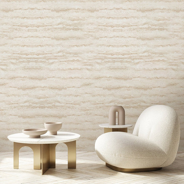 Travertine Texture Wallpaper A013 - CostaCover - Peel and stick Removable Wallpaper - about walls - abstract wall art - abstract wallpaper