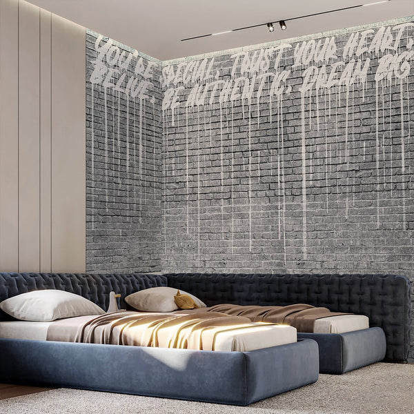 Inspirational Graffiti Wall Mural AM123 - CostaCover - Peel and stick Removable Wallpaper - Abstract - abstract mural - abstract paint