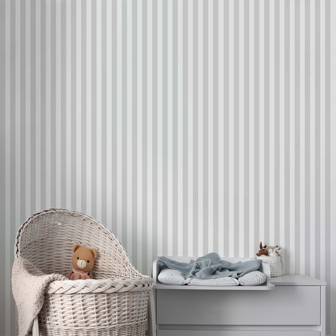 Gray Stripes Wallpaper S016