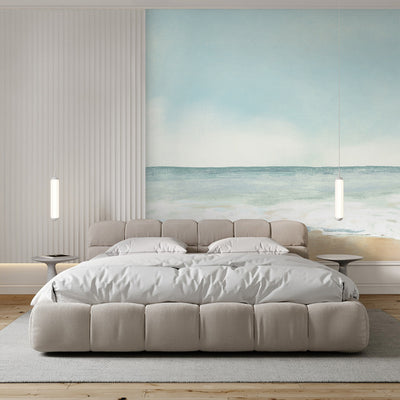 Pastel Painting Seascape Wall Mural AM160