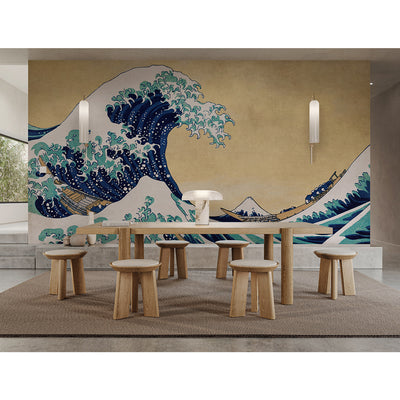 Vintage Wave Wall Mural AM163