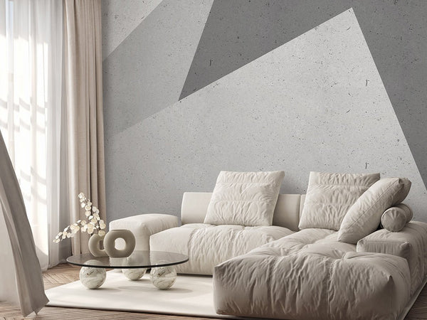 Granite Texture Shapes Wall Mural AM050 - CostaCover - Peel and stick Removable Wallpaper - about walls - Abstract - abstract lines