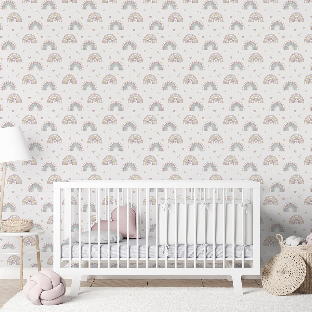 Tiny Rainbows Wallpaper A046
