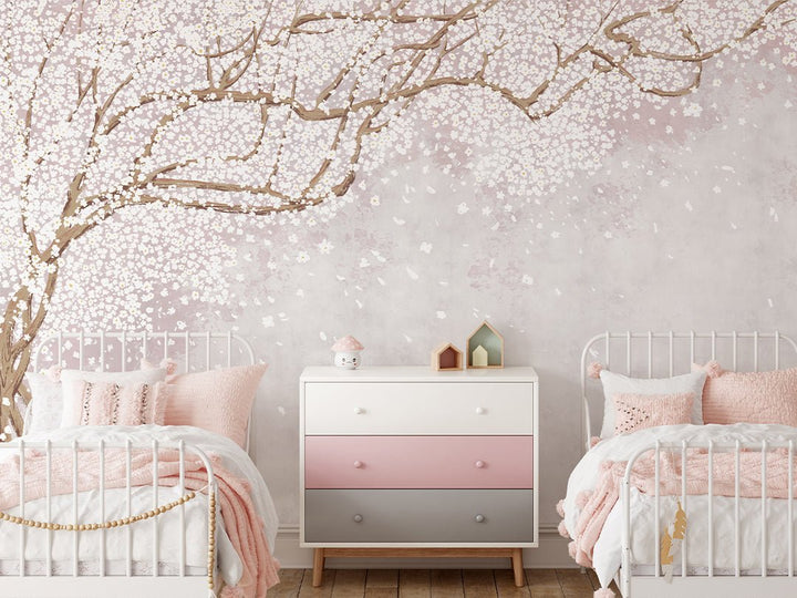 Falling Flower Petals Wall Mural CCM168 – CostaCover
