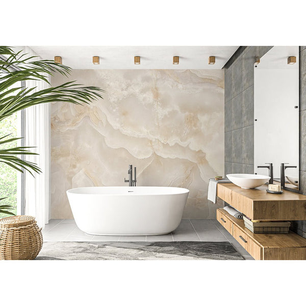 Beige Marble Wall Mural CCM201 - CostaCover - Peel and stick Removable Wallpaper - Abstract - abstract marble - abstract mural
