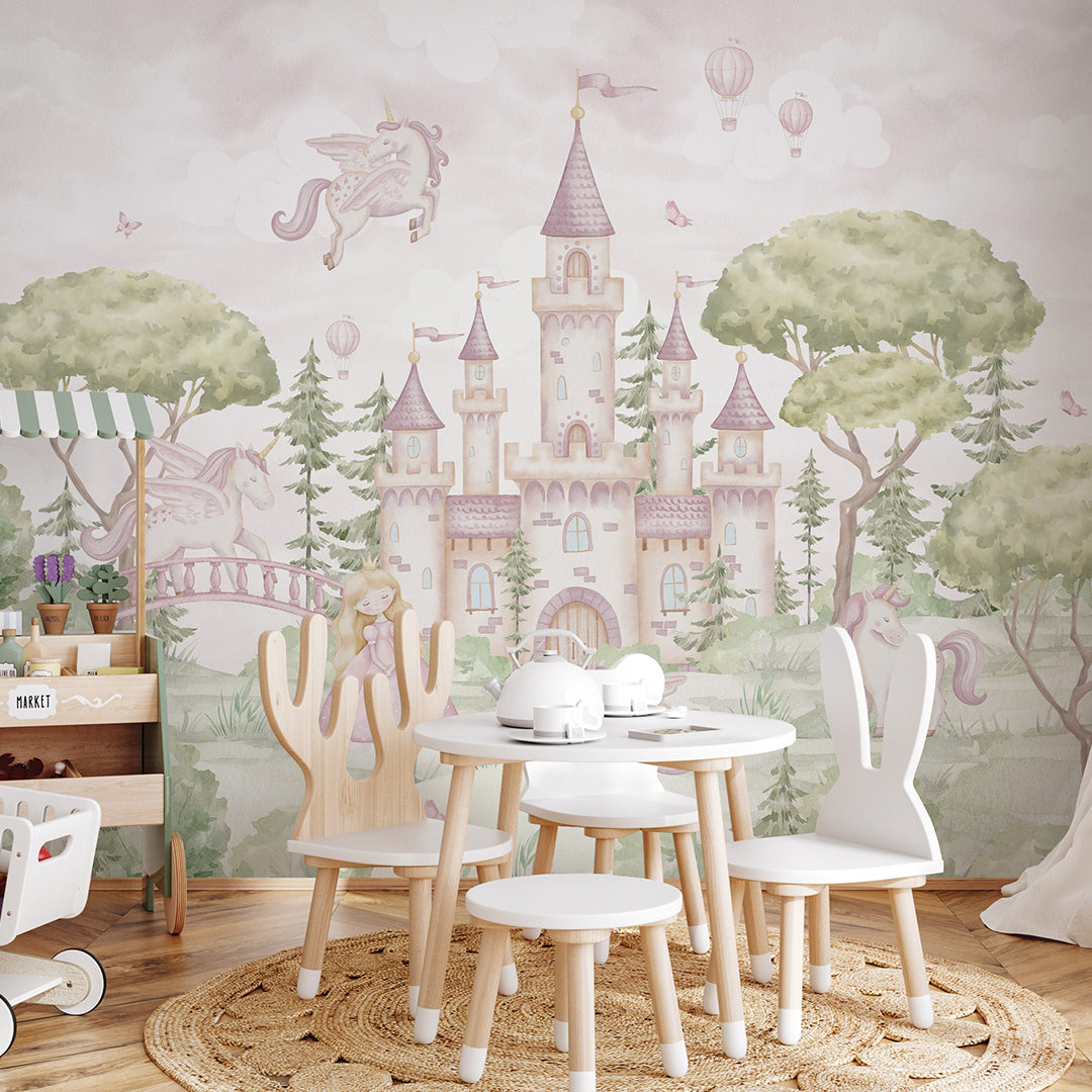 Woodland Magic Kingdom Wall Mural AM147