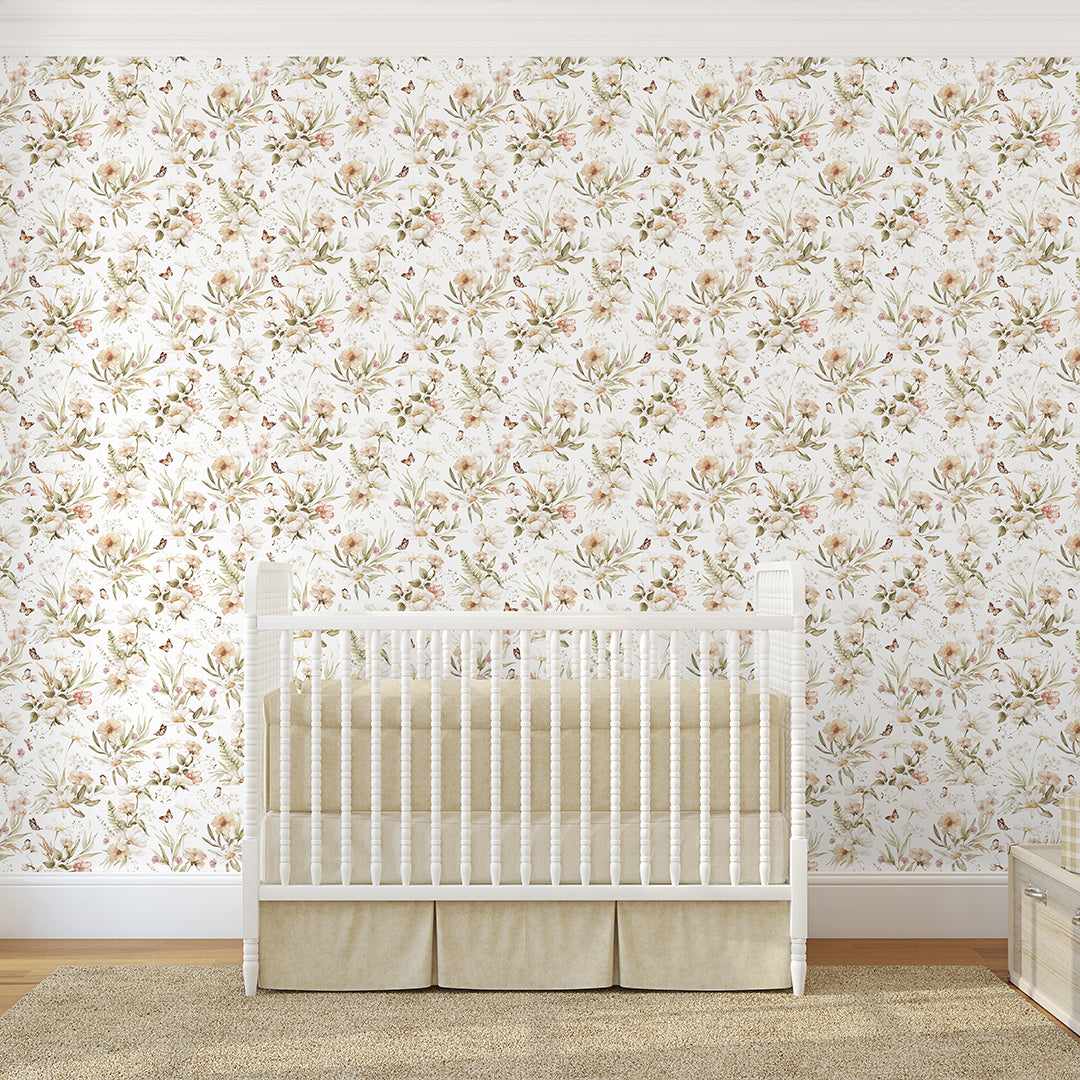 Elegant Flowers Bouquet Wallpaper S071