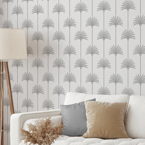 Gray Palm Tree Wallpaper L006