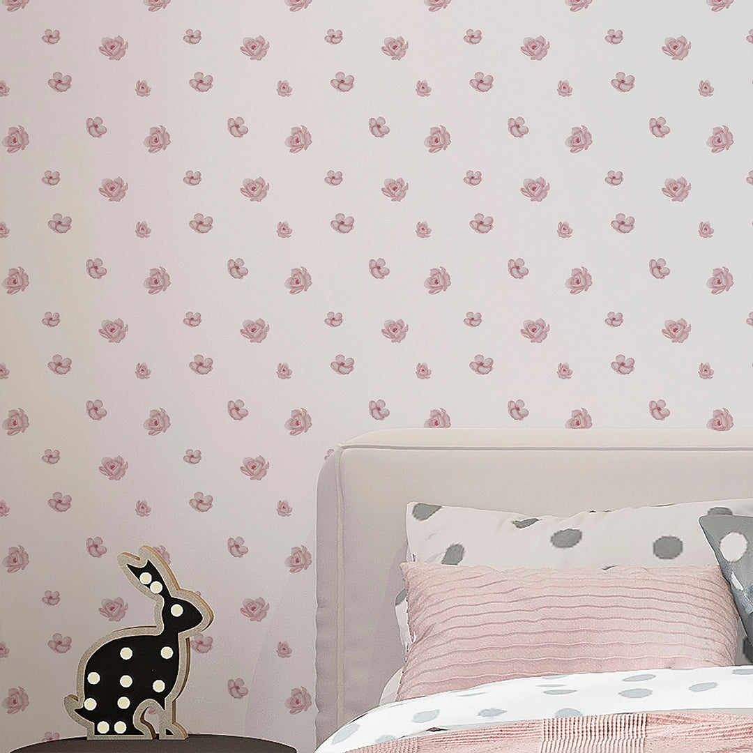 Pink Tiny Flowers Wallpaper A047