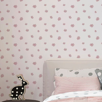 Pink Tiny Flowers Wallpaper A047