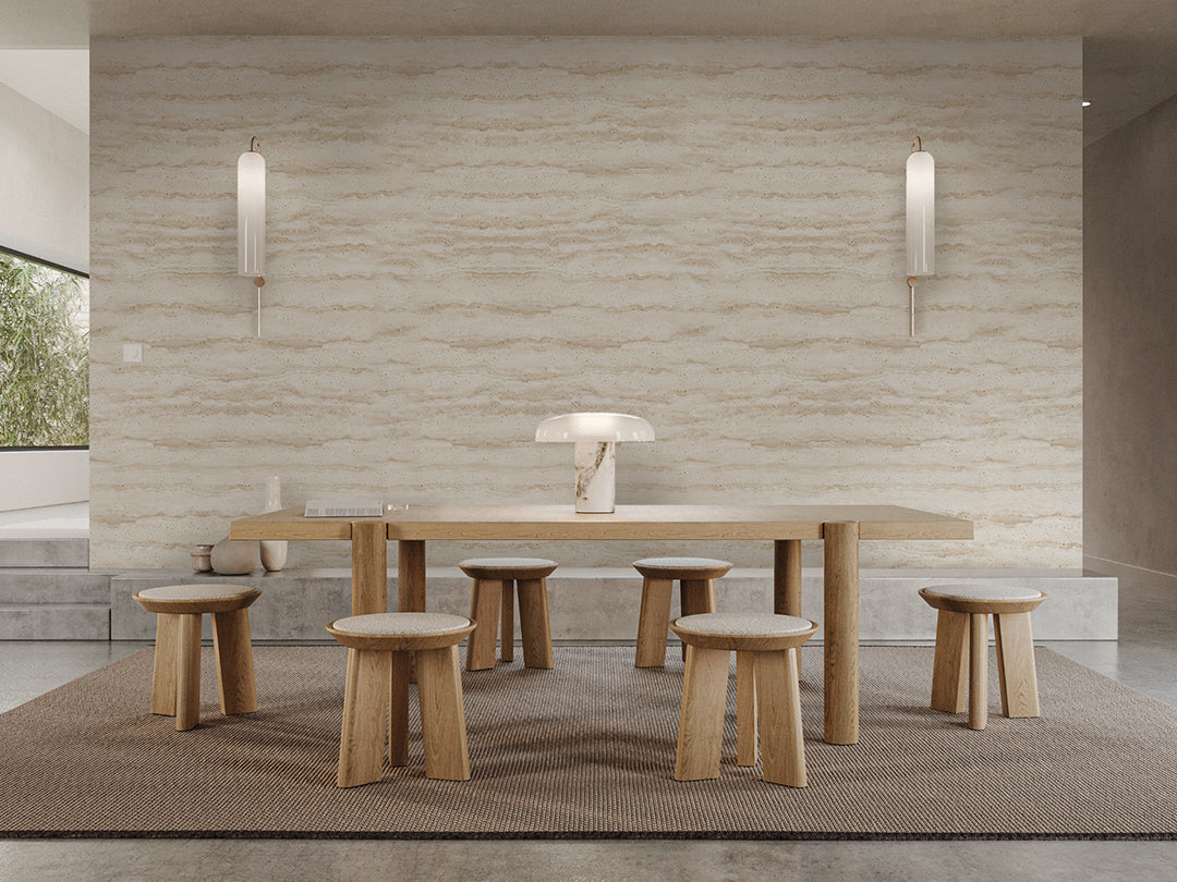 Travertine Sand Wallpaper A013