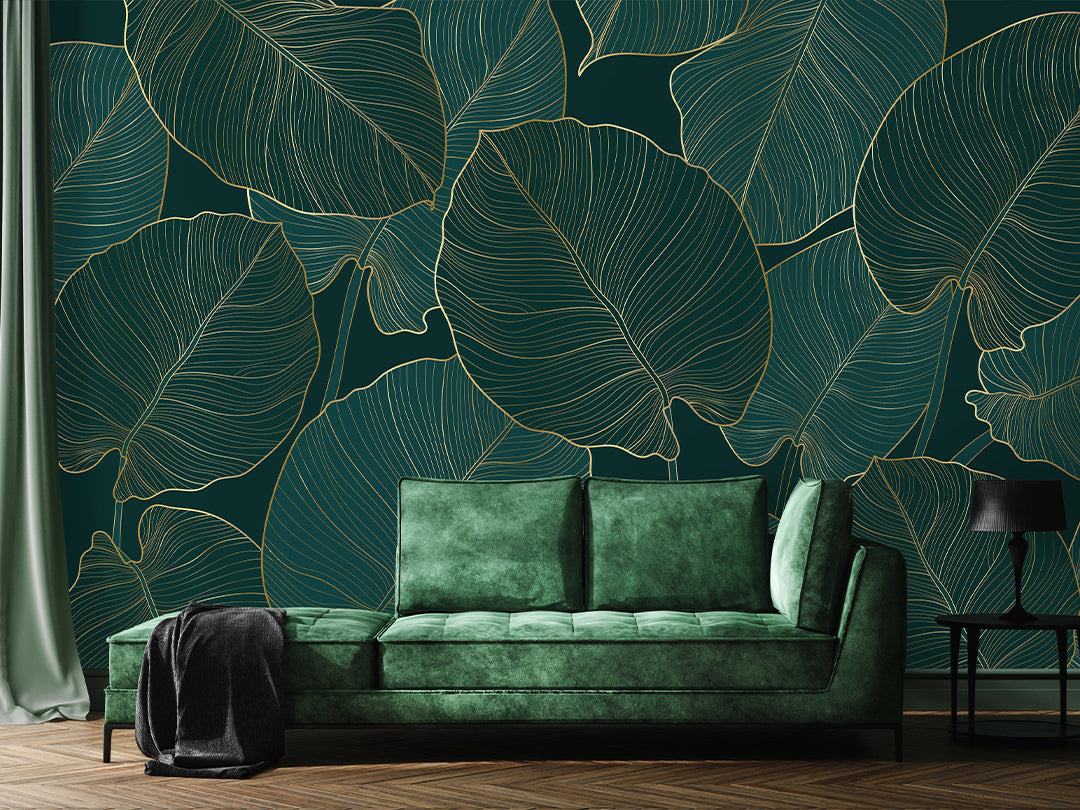 Custom order CCM179 3 walls / traditional unpasted vinyl with CANVAS textured
