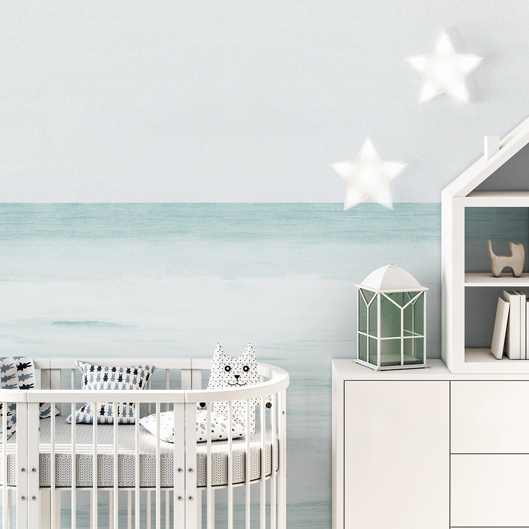 Pastel Ocean View Wall Mural AM167