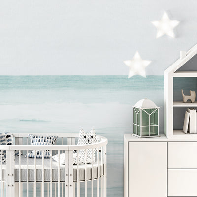 Pastel Ocean View Wall Mural AM167