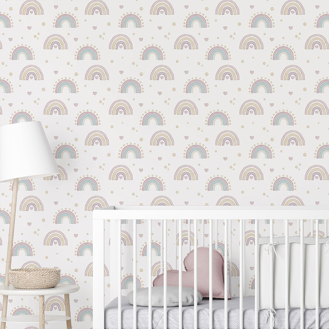 Tiny Rainbows Wallpaper A046