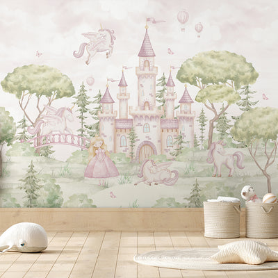 Woodland Magic Kingdom Wall Mural AM147