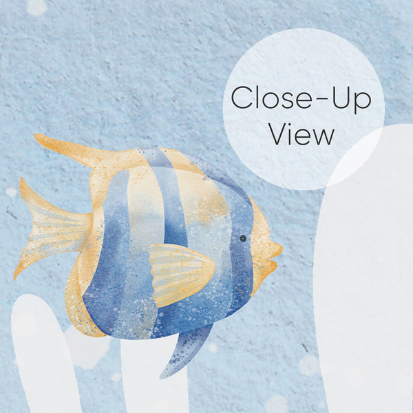 Blue Dolphins Wall Mural SM060