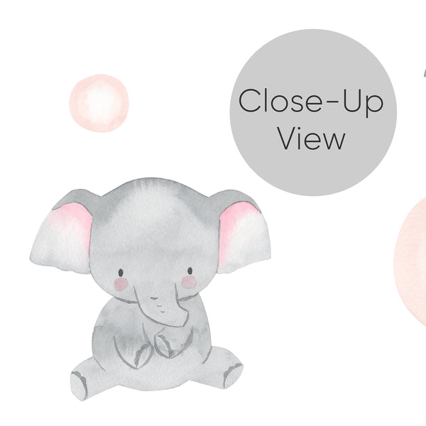 Elephant Nursery Wallpaper L139