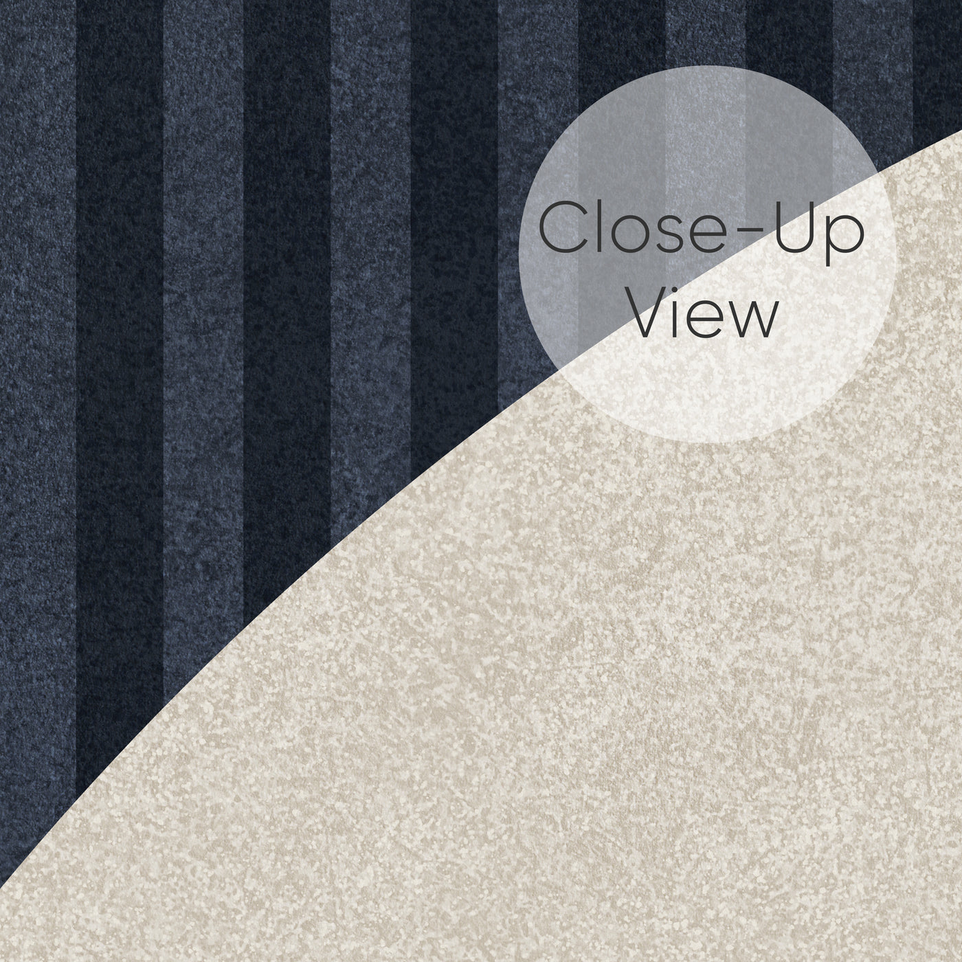 Dark Blue Stripes & Beige Wall Mural AM048