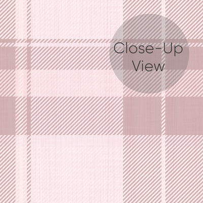 Pink Plaid Wallpaper S007