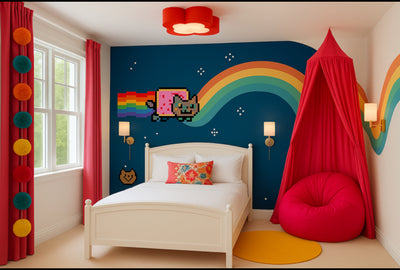 Custom Design Creation for Poorani NyanCat and Rainbow