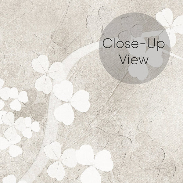 Pale Pink & Beige Sakura Wall Mural CCM152 - CostaCover - Peel and stick Removable Wallpaper - adhesive wallpaper - baby bedroom - bathroom wallpaper