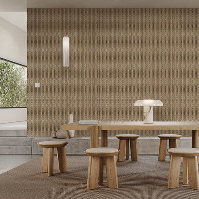 Rattan Weave Look Style #2 Wallpaper A015