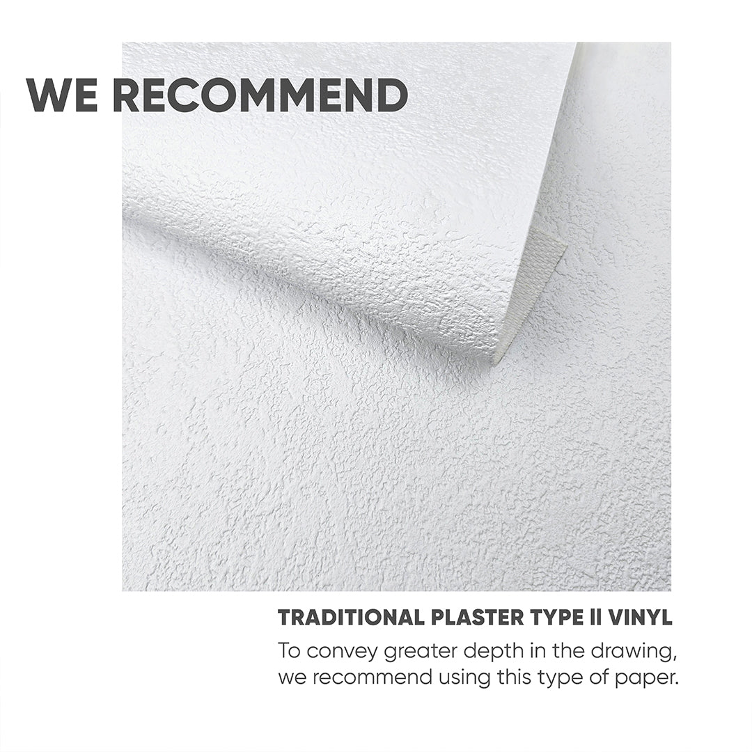 Neutral Beige Plaster Wall Mural AM092