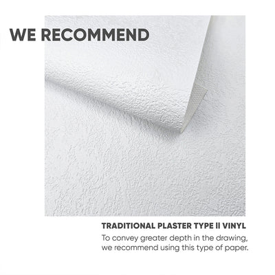 Neutral Beige Plaster Wall Mural AM092