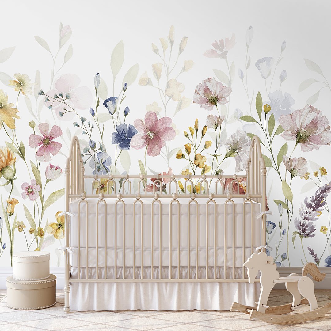 Colorful Wildflower Wall Mural WM053 – CostaCover