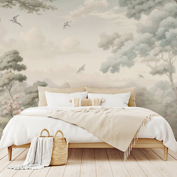 Antique Landscape Wall Mural WM094