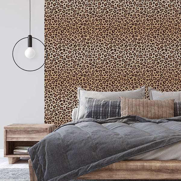 Leopard Spots Animal Wallpaper CC151 - CostaCover-Peel and stick Removable Wallpaper-adhesive wallpaper-animal print-Animal print wallpaper
